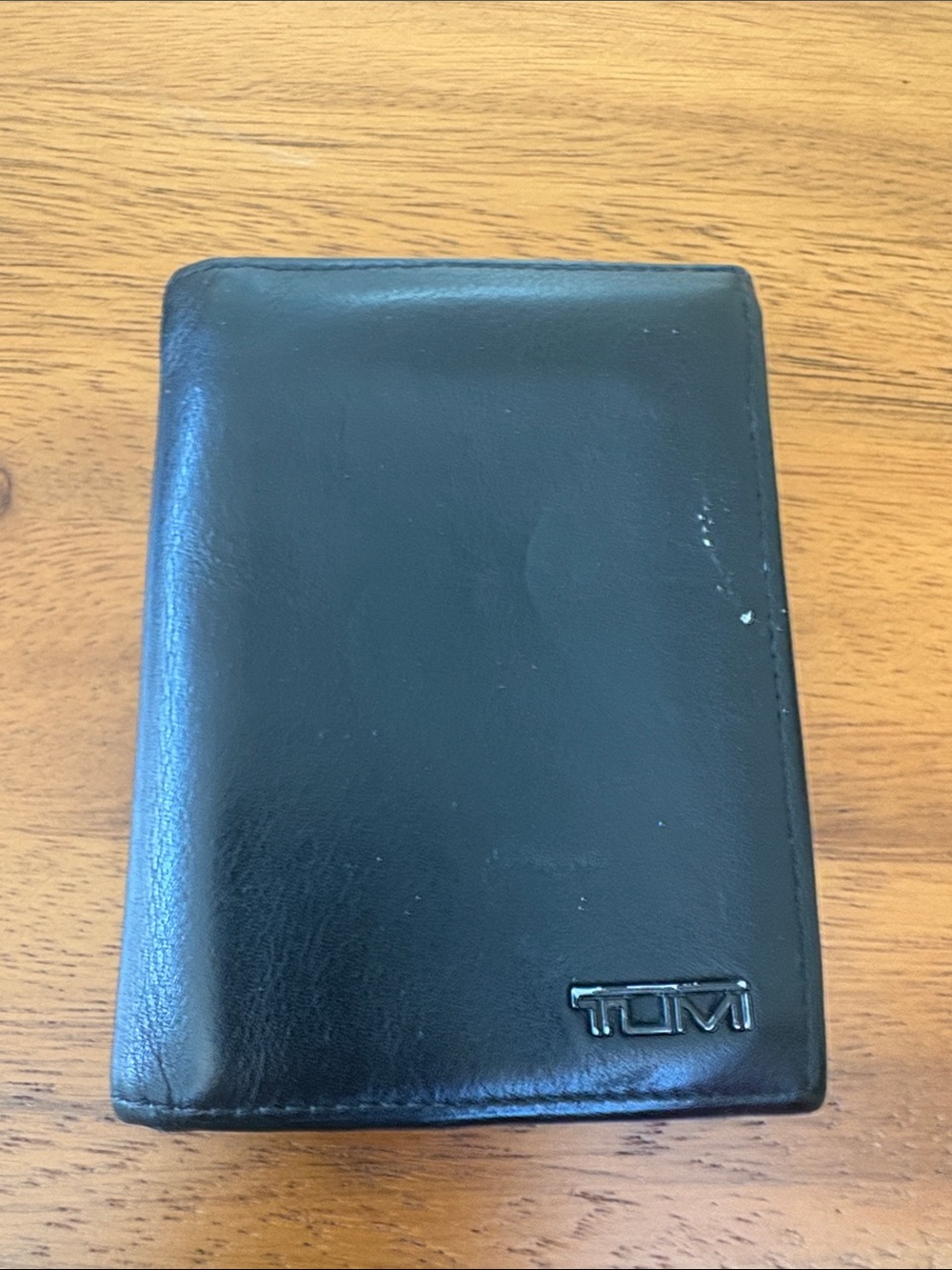 Tumi Black Leather Wallet